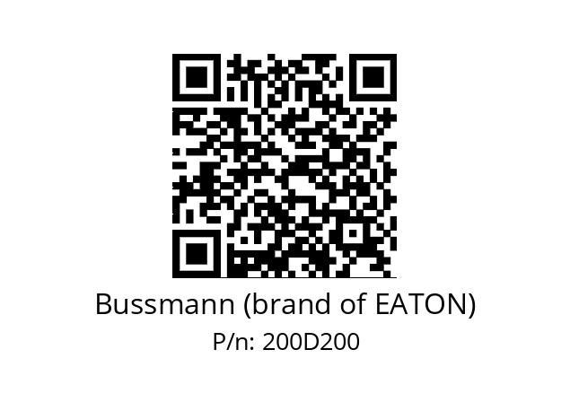   Bussmann (brand of EATON) 200D200