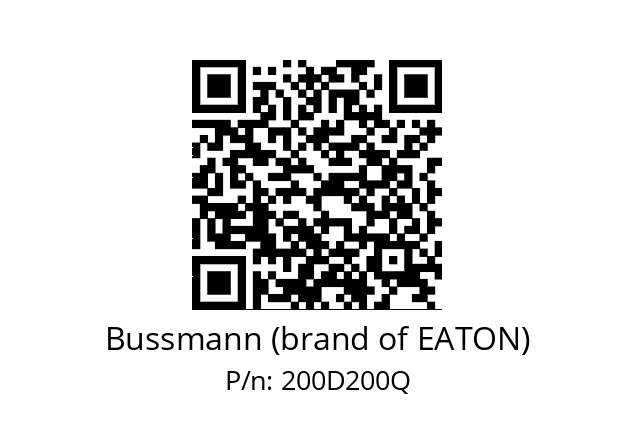   Bussmann (brand of EATON) 200D200Q