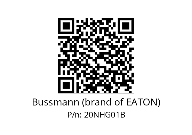   Bussmann (brand of EATON) 20NHG01B