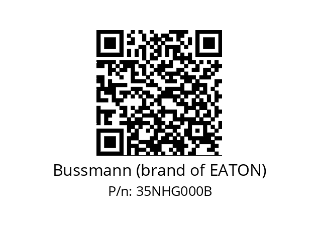   Bussmann (brand of EATON) 35NHG000B