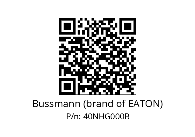   Bussmann (brand of EATON) 40NHG000B