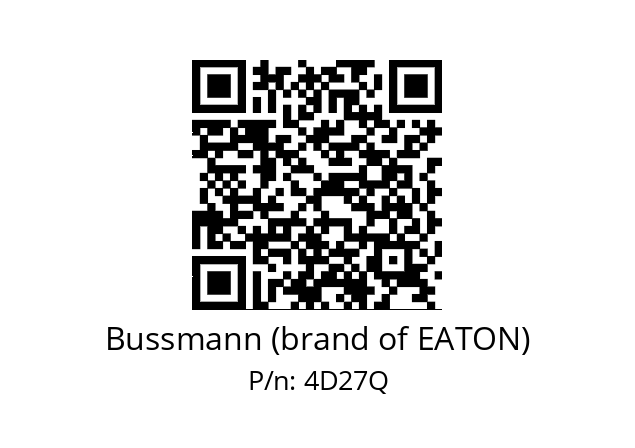   Bussmann (brand of EATON) 4D27Q