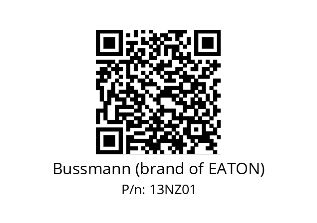   Bussmann (brand of EATON) 13NZ01