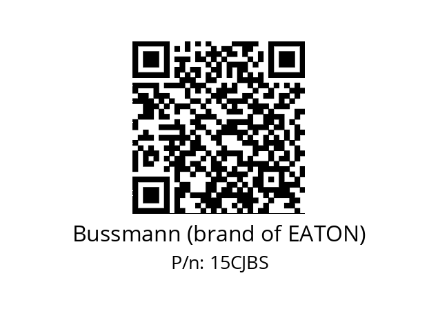   Bussmann (brand of EATON) 15CJBS