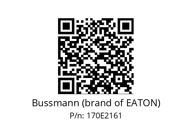   Bussmann (brand of EATON) 170E2161