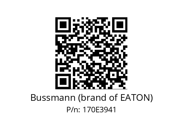   Bussmann (brand of EATON) 170E3941