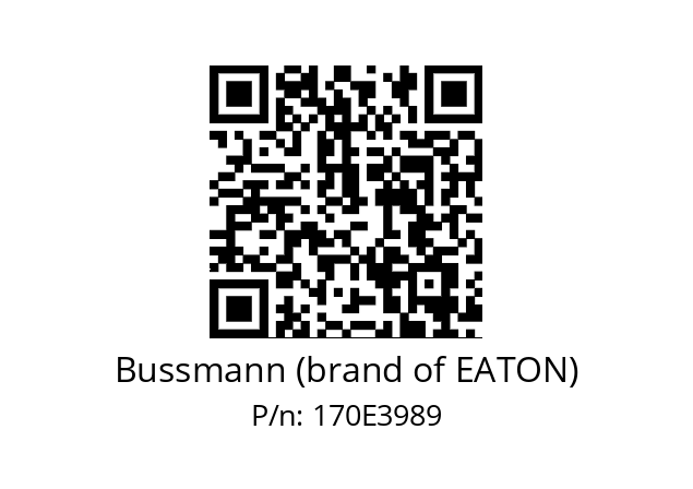   Bussmann (brand of EATON) 170E3989