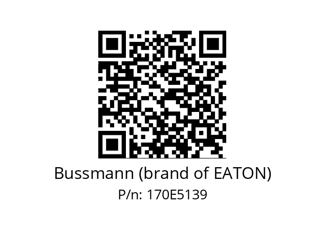   Bussmann (brand of EATON) 170E5139