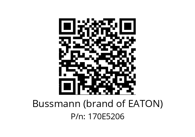   Bussmann (brand of EATON) 170E5206