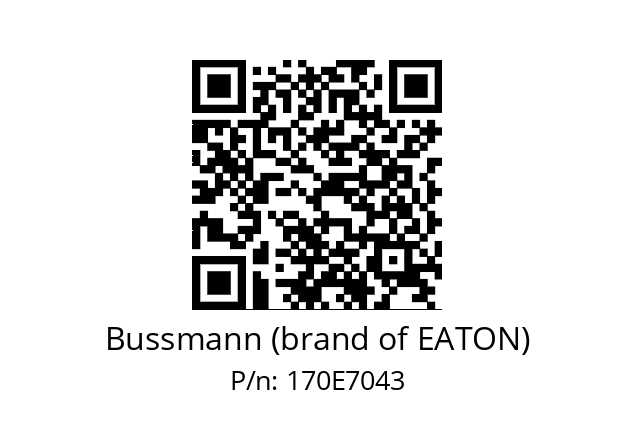   Bussmann (brand of EATON) 170E7043