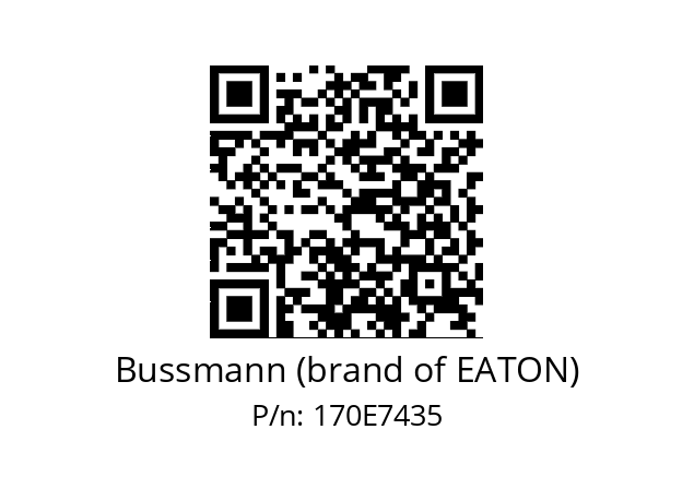   Bussmann (brand of EATON) 170E7435