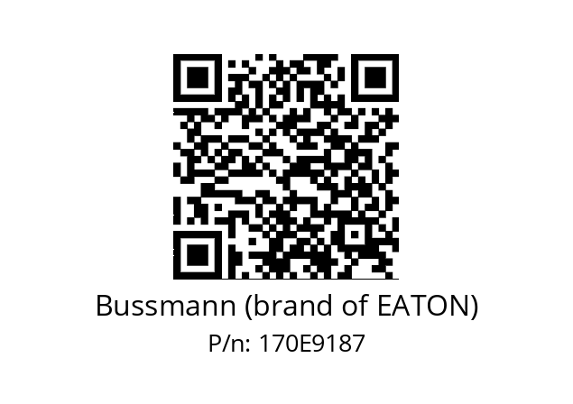   Bussmann (brand of EATON) 170E9187