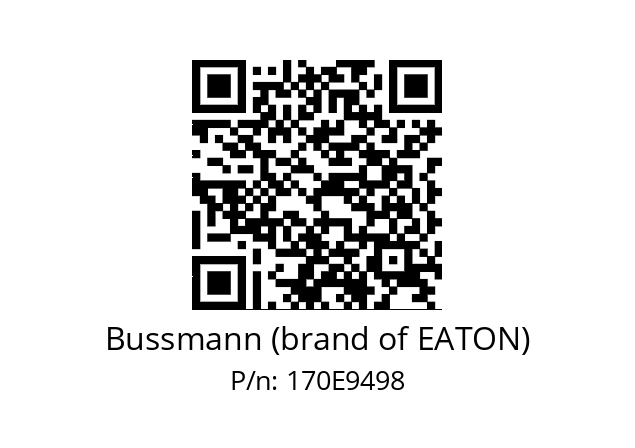   Bussmann (brand of EATON) 170E9498