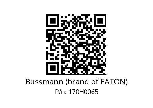   Bussmann (brand of EATON) 170H0065