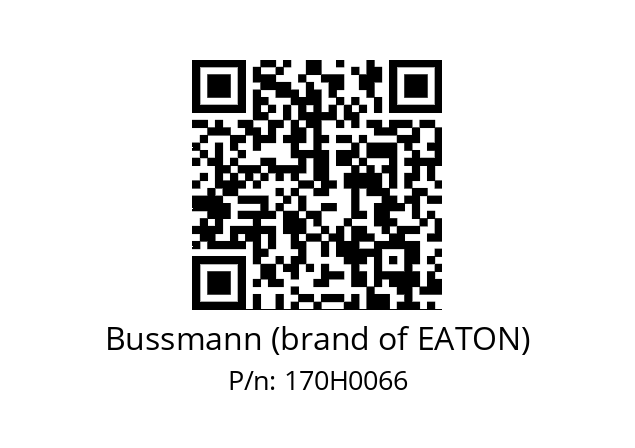   Bussmann (brand of EATON) 170H0066