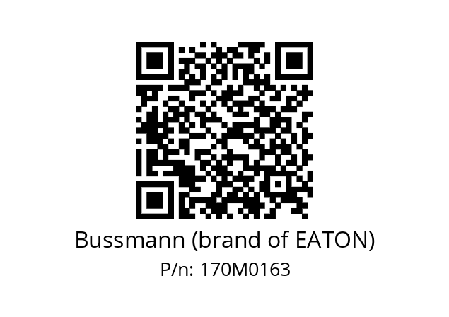   Bussmann (brand of EATON) 170M0163