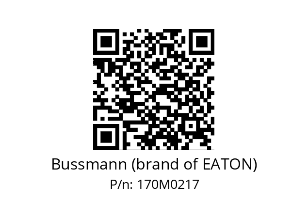   Bussmann (brand of EATON) 170M0217