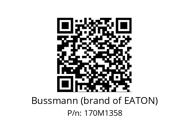   Bussmann (brand of EATON) 170M1358