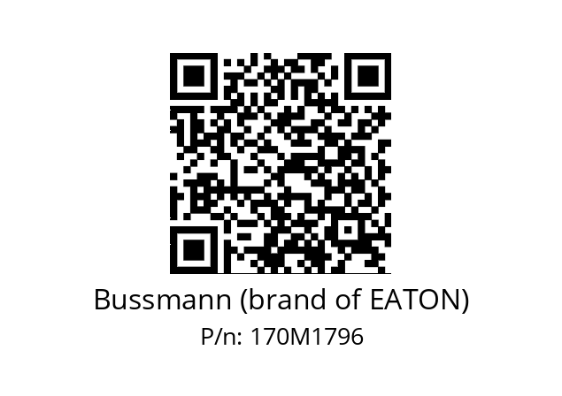   Bussmann (brand of EATON) 170M1796