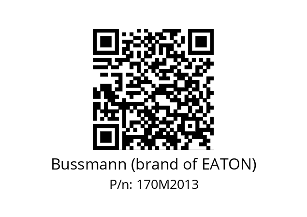   Bussmann (brand of EATON) 170M2013