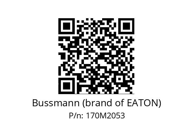   Bussmann (brand of EATON) 170M2053