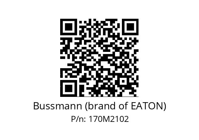   Bussmann (brand of EATON) 170M2102