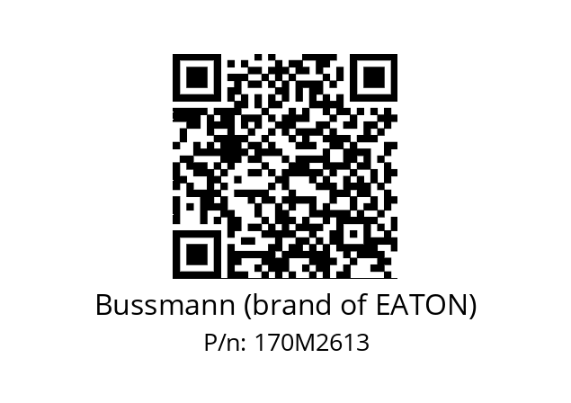   Bussmann (brand of EATON) 170M2613