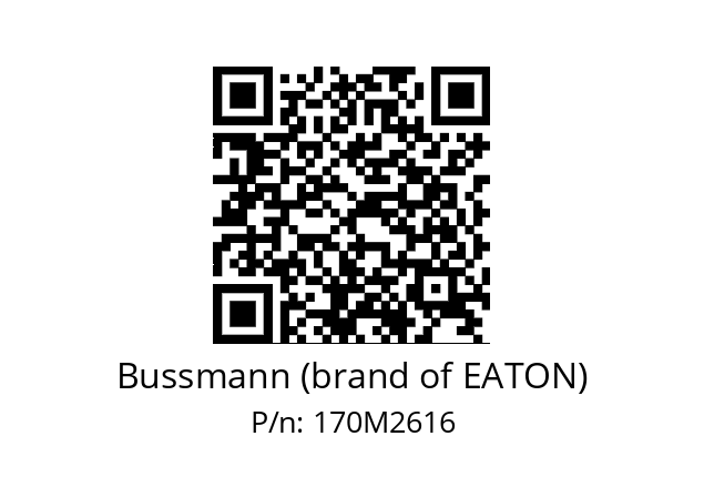   Bussmann (brand of EATON) 170M2616