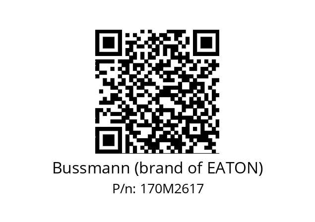   Bussmann (brand of EATON) 170M2617