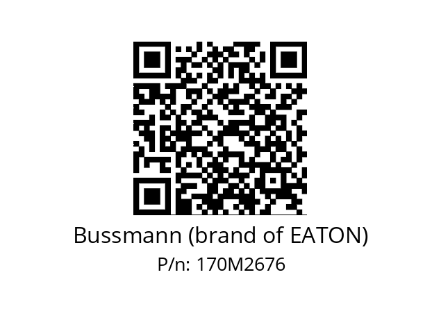   Bussmann (brand of EATON) 170M2676