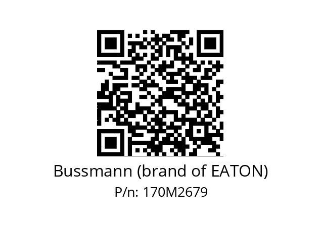   Bussmann (brand of EATON) 170M2679