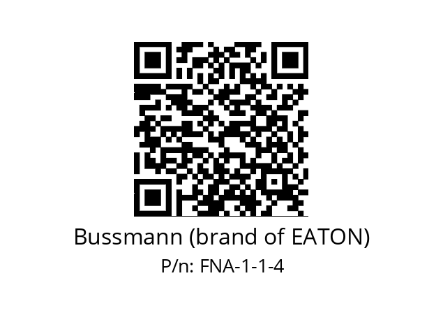   Bussmann (brand of EATON) FNA-1-1-4