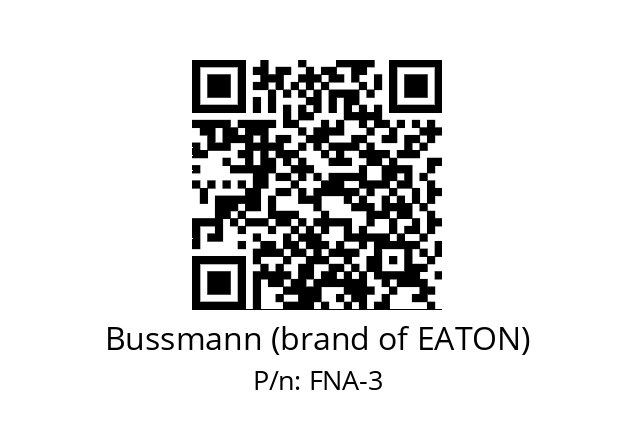   Bussmann (brand of EATON) FNA-3