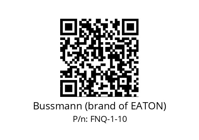   Bussmann (brand of EATON) FNQ-1-10