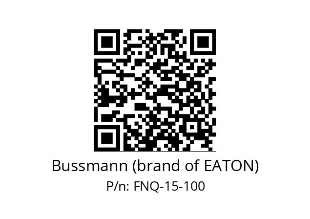   Bussmann (brand of EATON) FNQ-15-100