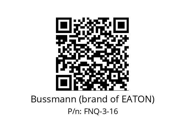   Bussmann (brand of EATON) FNQ-3-16