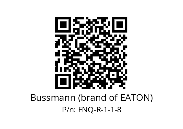   Bussmann (brand of EATON) FNQ-R-1-1-8