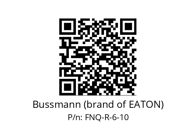   Bussmann (brand of EATON) FNQ-R-6-10