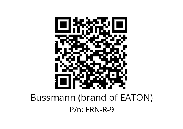   Bussmann (brand of EATON) FRN-R-9