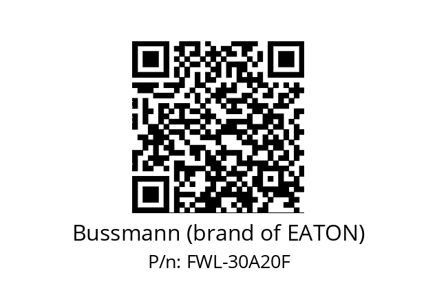   Bussmann (brand of EATON) FWL-30A20F