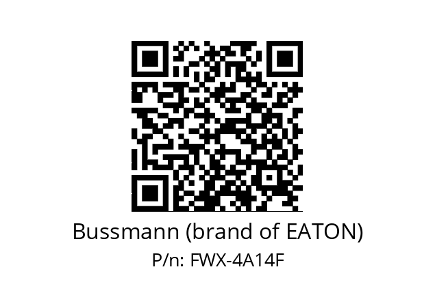   Bussmann (brand of EATON) FWX-4A14F