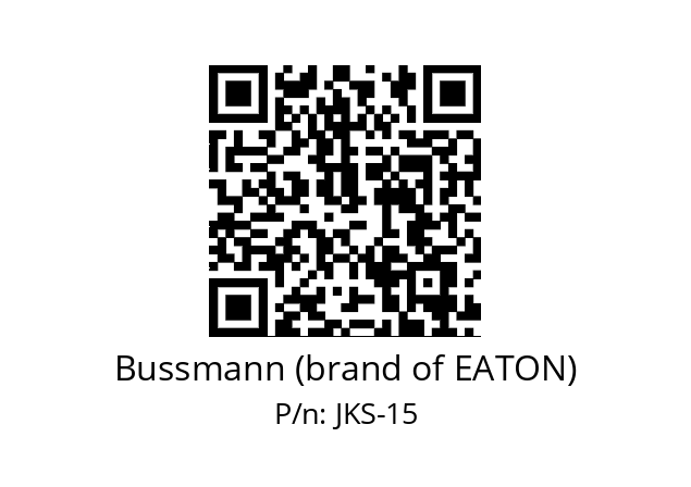   Bussmann (brand of EATON) JKS-15