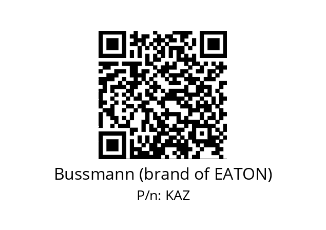   Bussmann (brand of EATON) KAZ