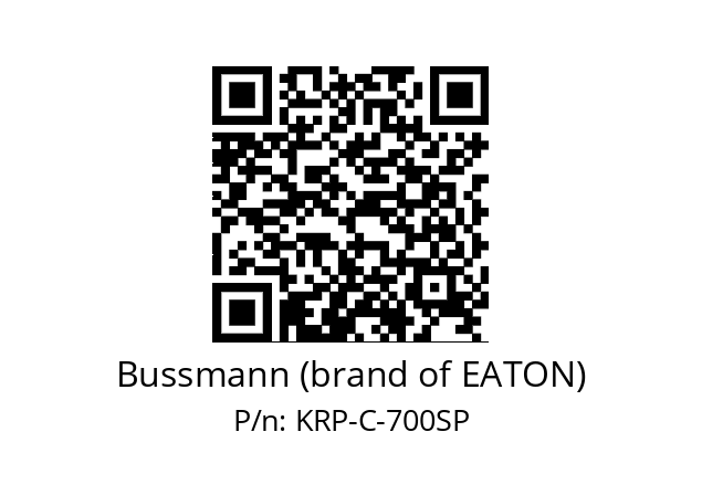   Bussmann (brand of EATON) KRP-C-700SP