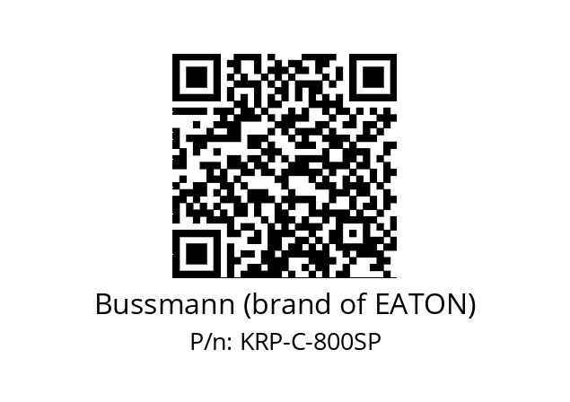   Bussmann (brand of EATON) KRP-C-800SP