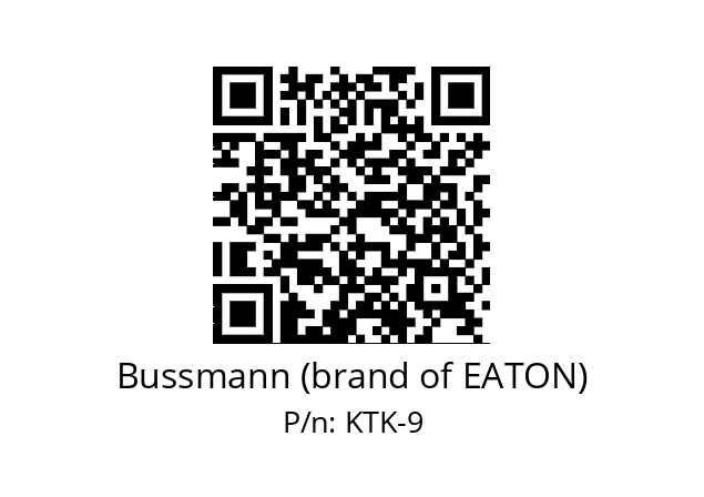   Bussmann (brand of EATON) KTK-9