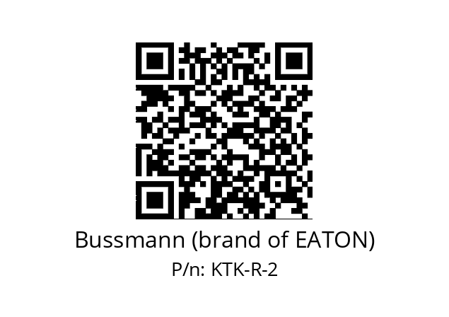   Bussmann (brand of EATON) KTK-R-2