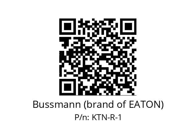   Bussmann (brand of EATON) KTN-R-1