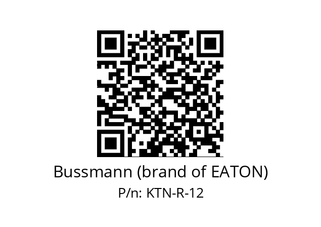   Bussmann (brand of EATON) KTN-R-12