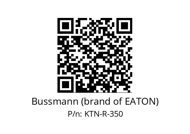   Bussmann (brand of EATON) KTN-R-350